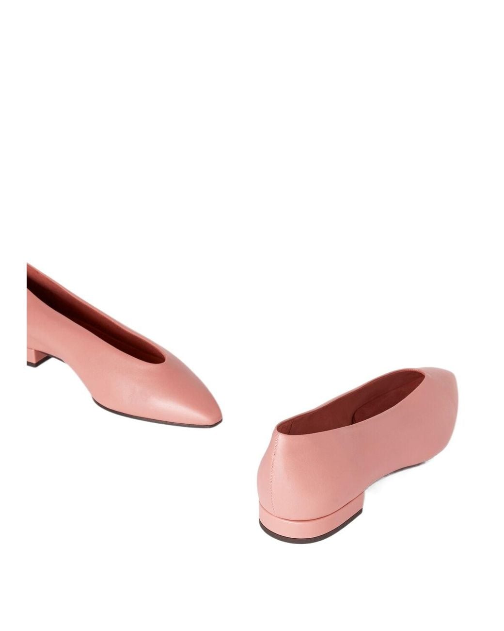 Loro Piana Pink Pointed Rebecca Ballet Flats