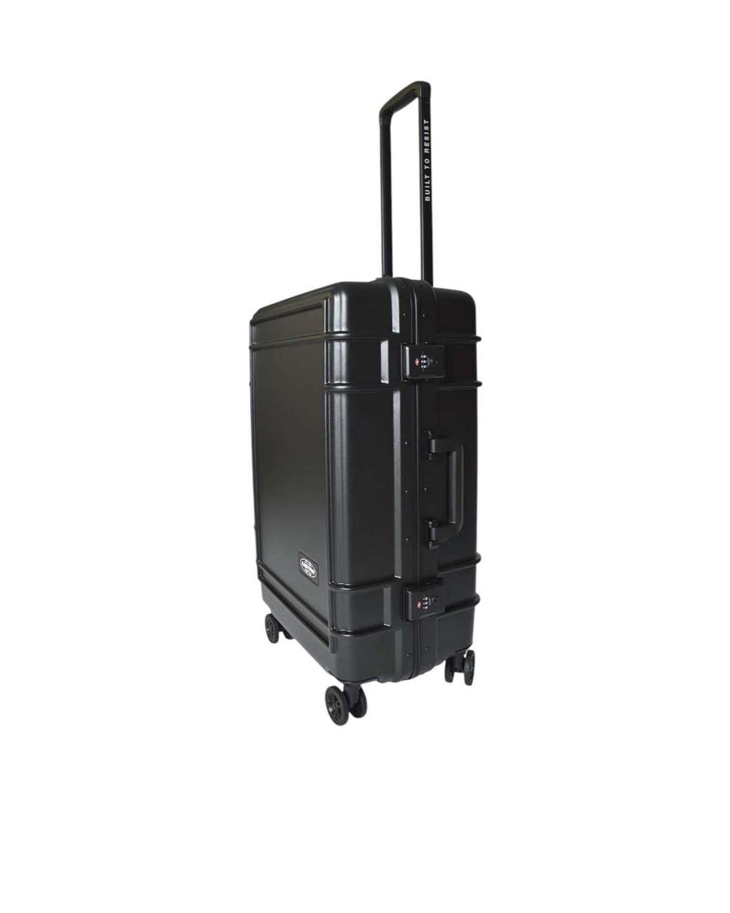 Eastpak Black Resistr Medium Luggage Case for men