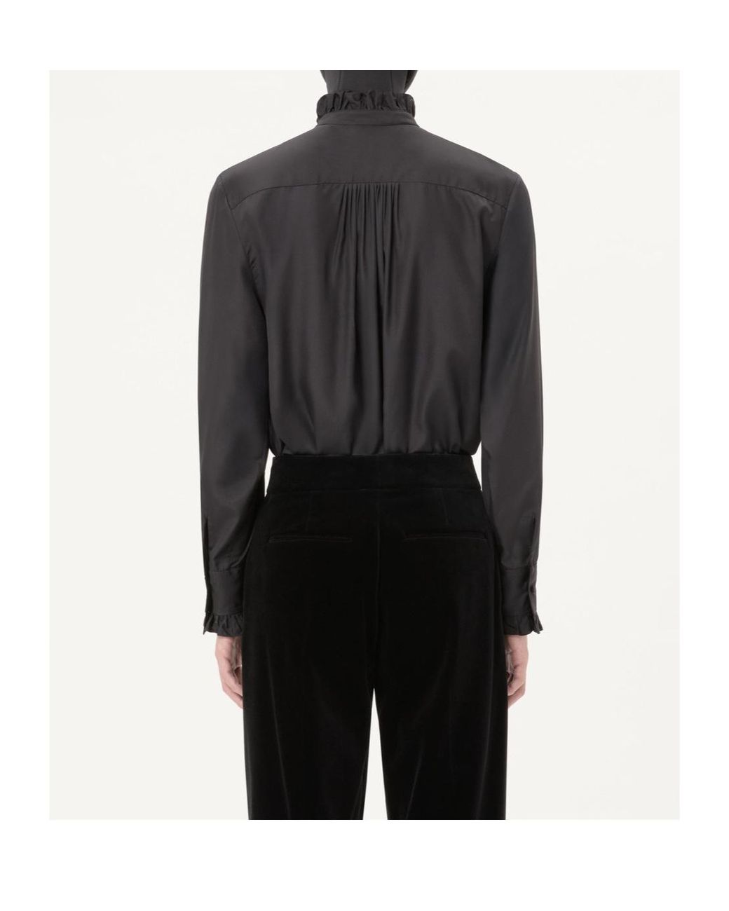 Valentino Black Long-Sleeved Shirt for men