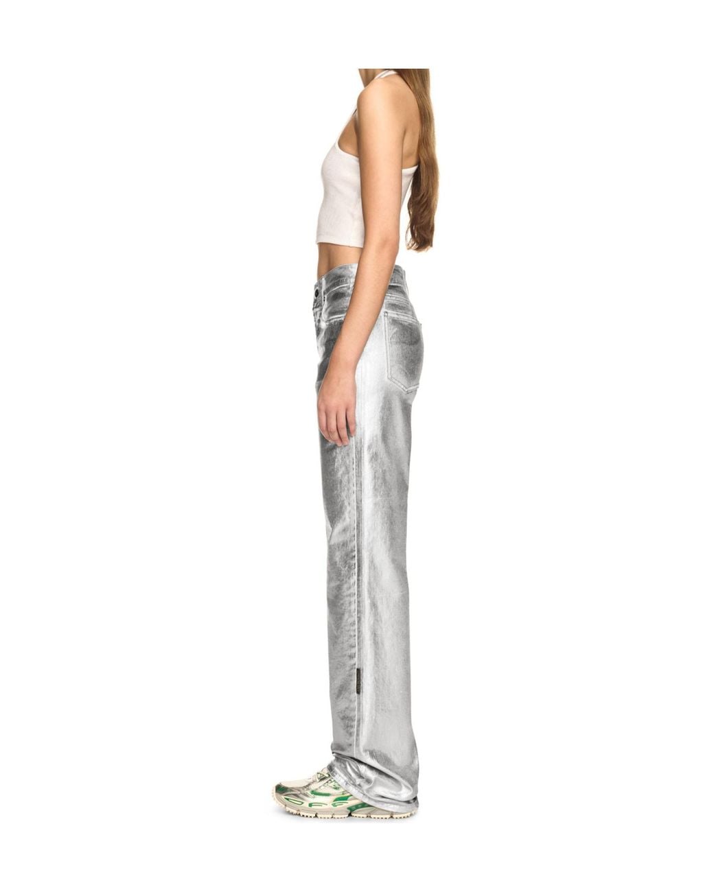 Off-White c/o Virgil Abloh Gray Susy Jeans