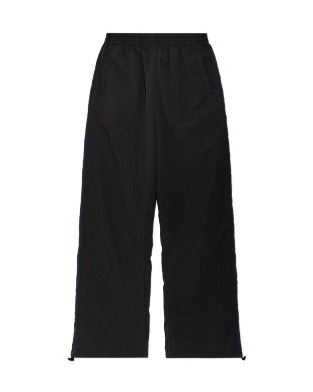 Vetements Black Side Striped Track Pants for men