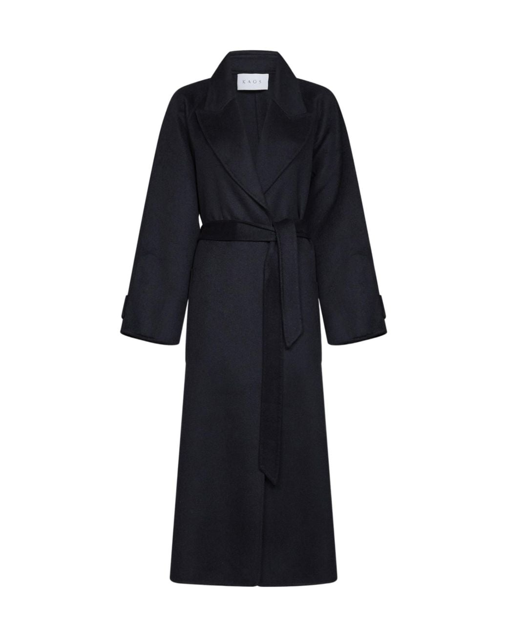 Kaos Blue Long-Sleeved Coat