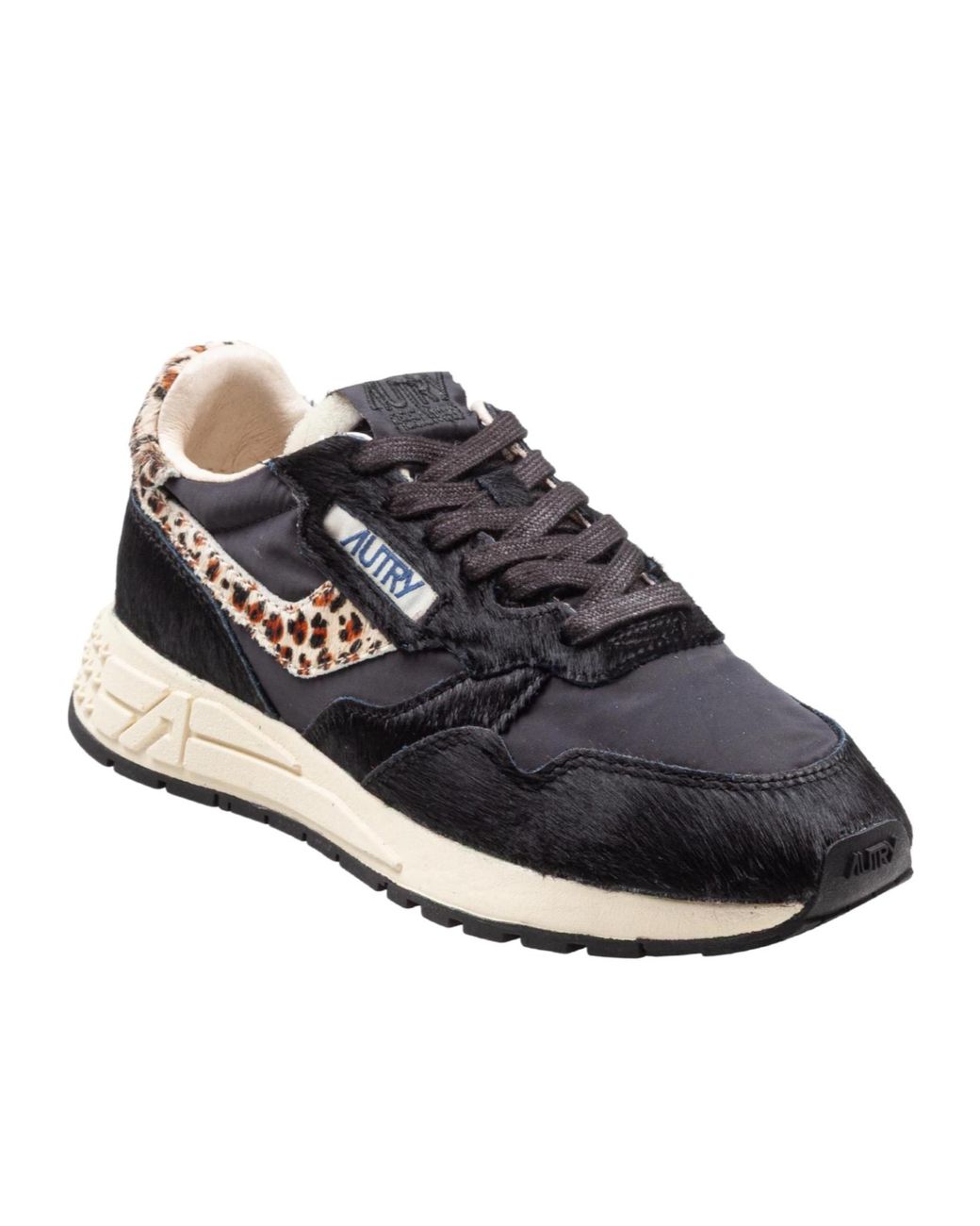 Autry Black Reelwind Low-Top Trainers