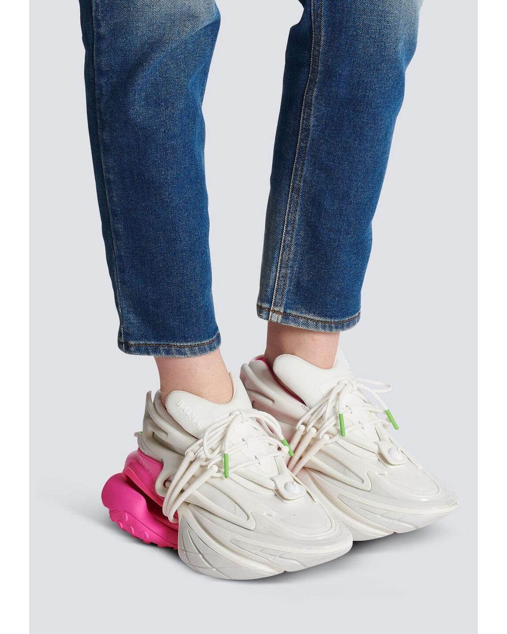 Balmain Pink Unicorn Sneakers