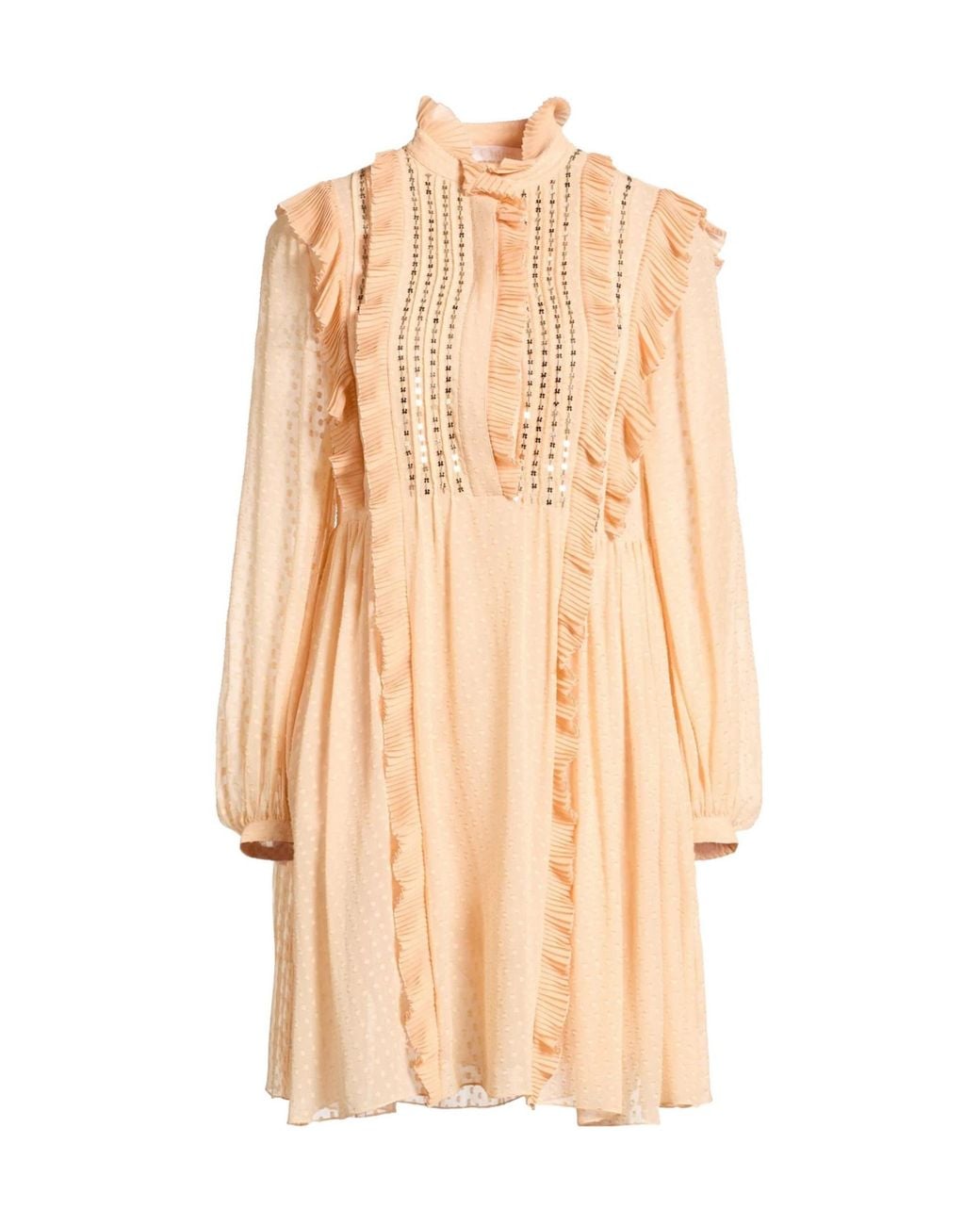 Chloé Natural Silk Dresses