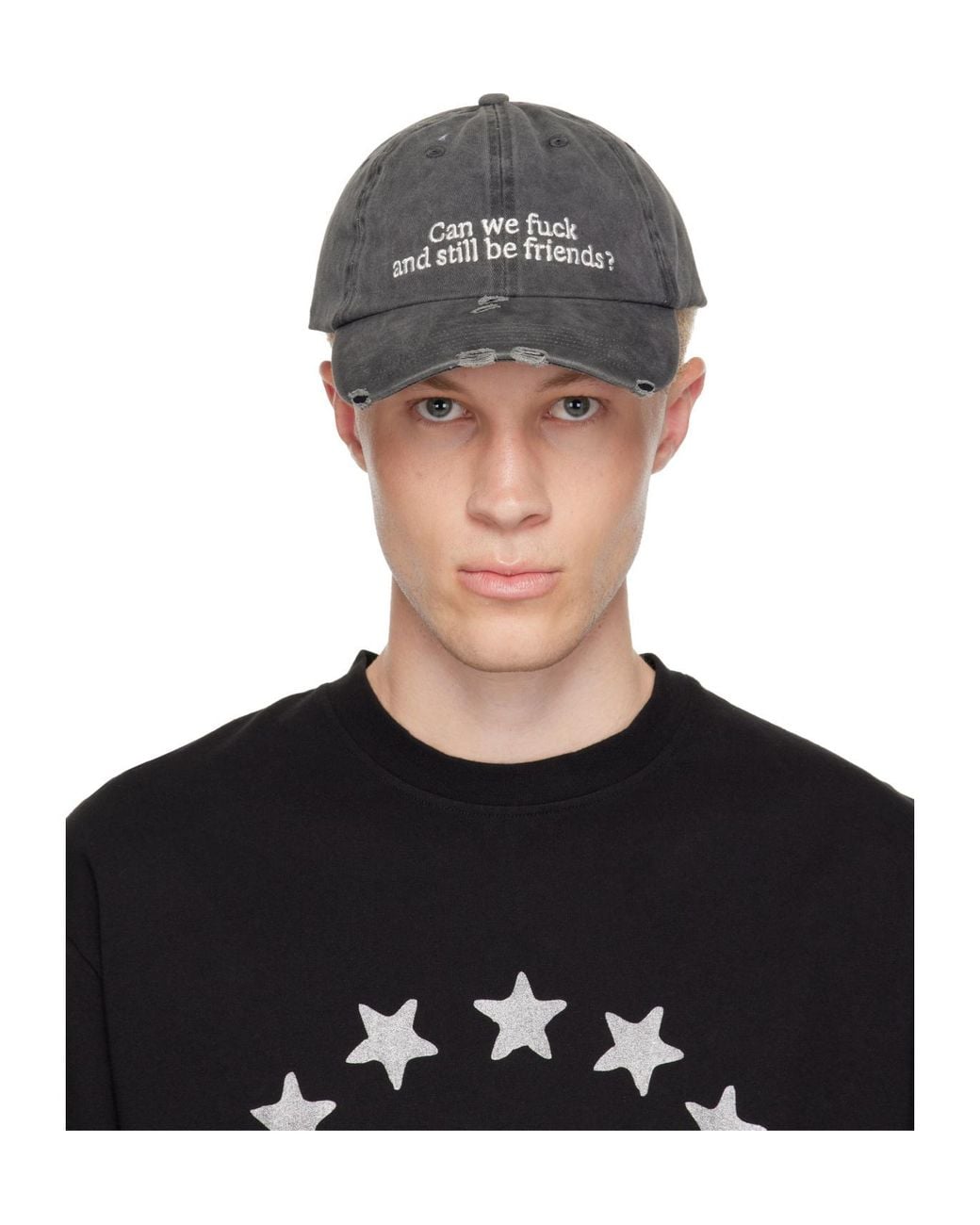 Carne Bollente Black Logo Baseball Cap for men