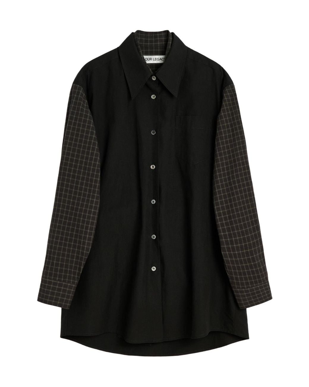 Our Legacy Black Girdle Shirt