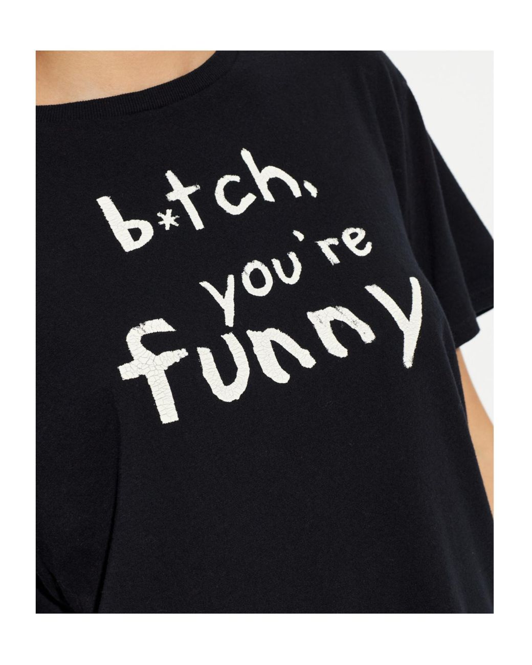 R13 Black You'Re Funny Boy T-Shirt