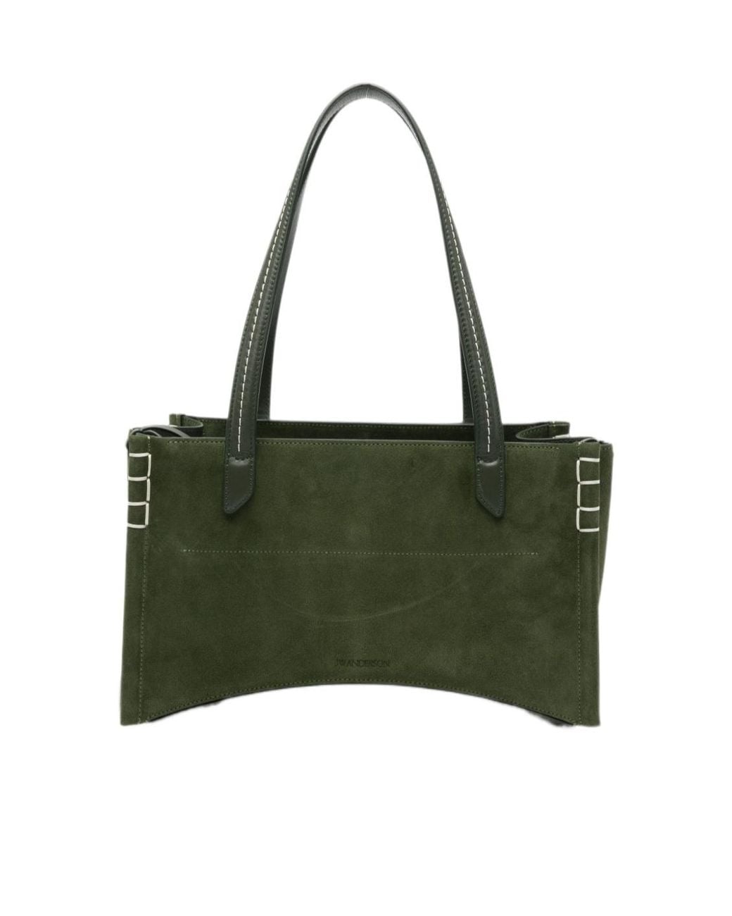 J.W. Anderson Green Jw Anderson Elongated Loafer Cabas Bag