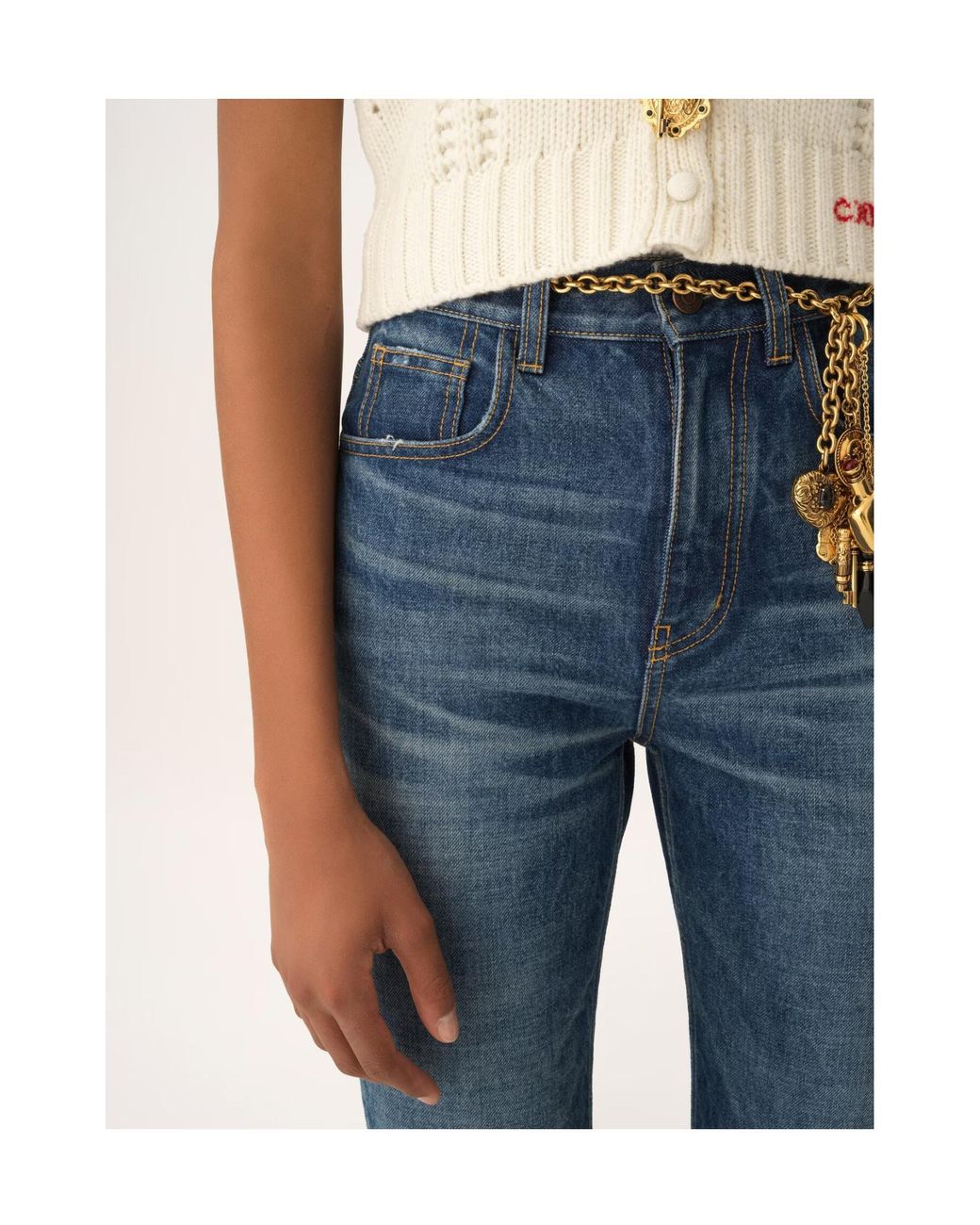 Chloé Blue Chloé Flared Jeans
