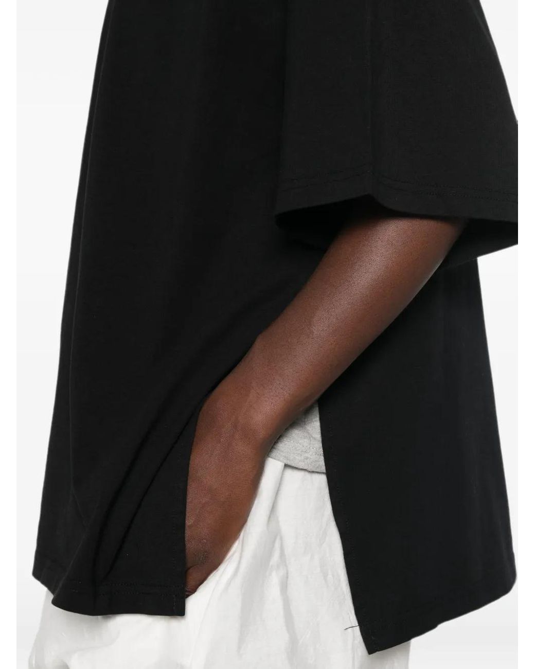 Frankie Shop Black Anira Padded T-Shirt