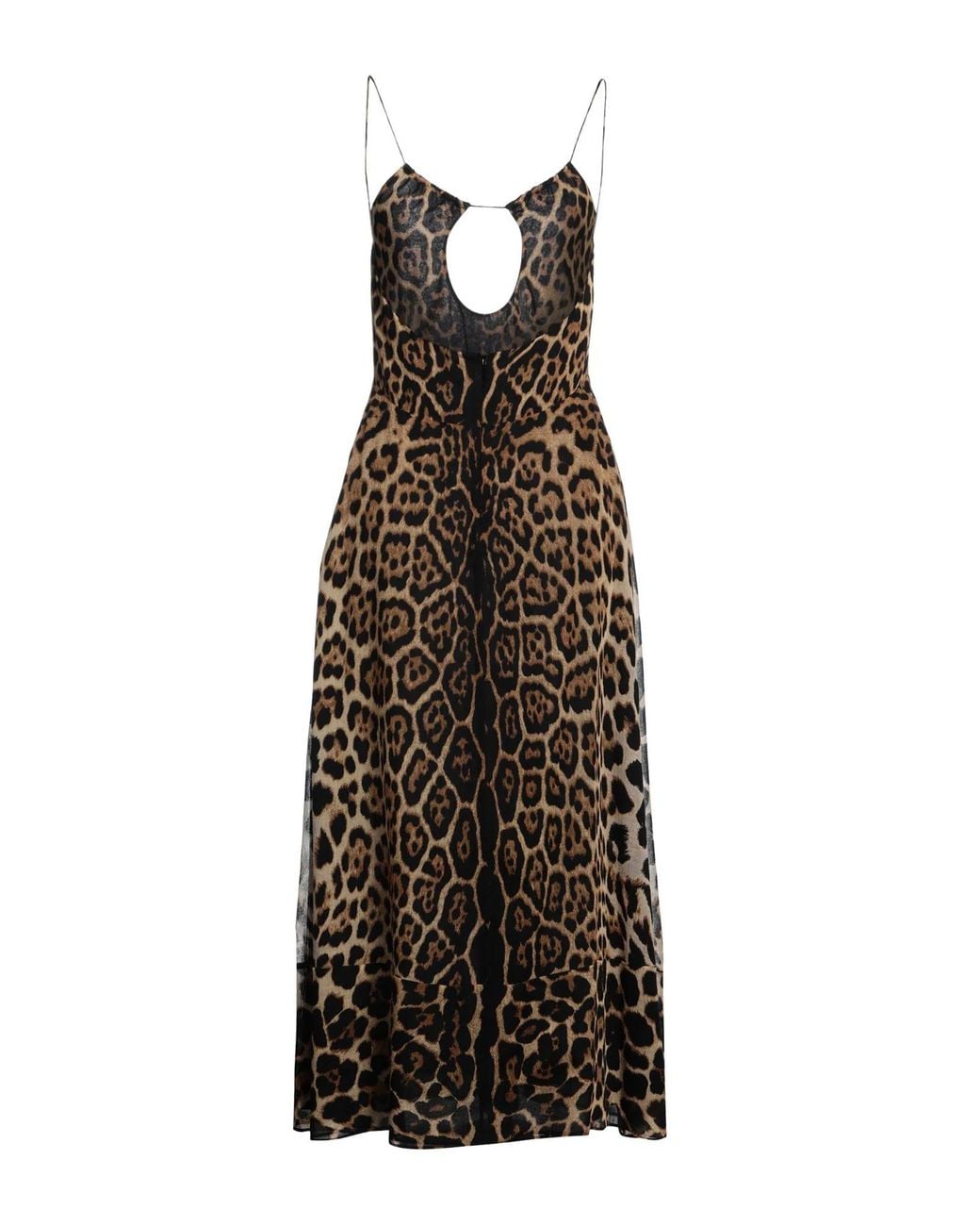 Saint Laurent Brown Long Dresses