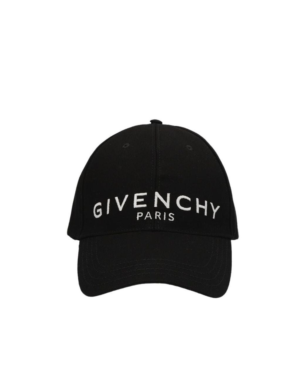 Givenchy Black Logo Embroidered Baseball Cap for men