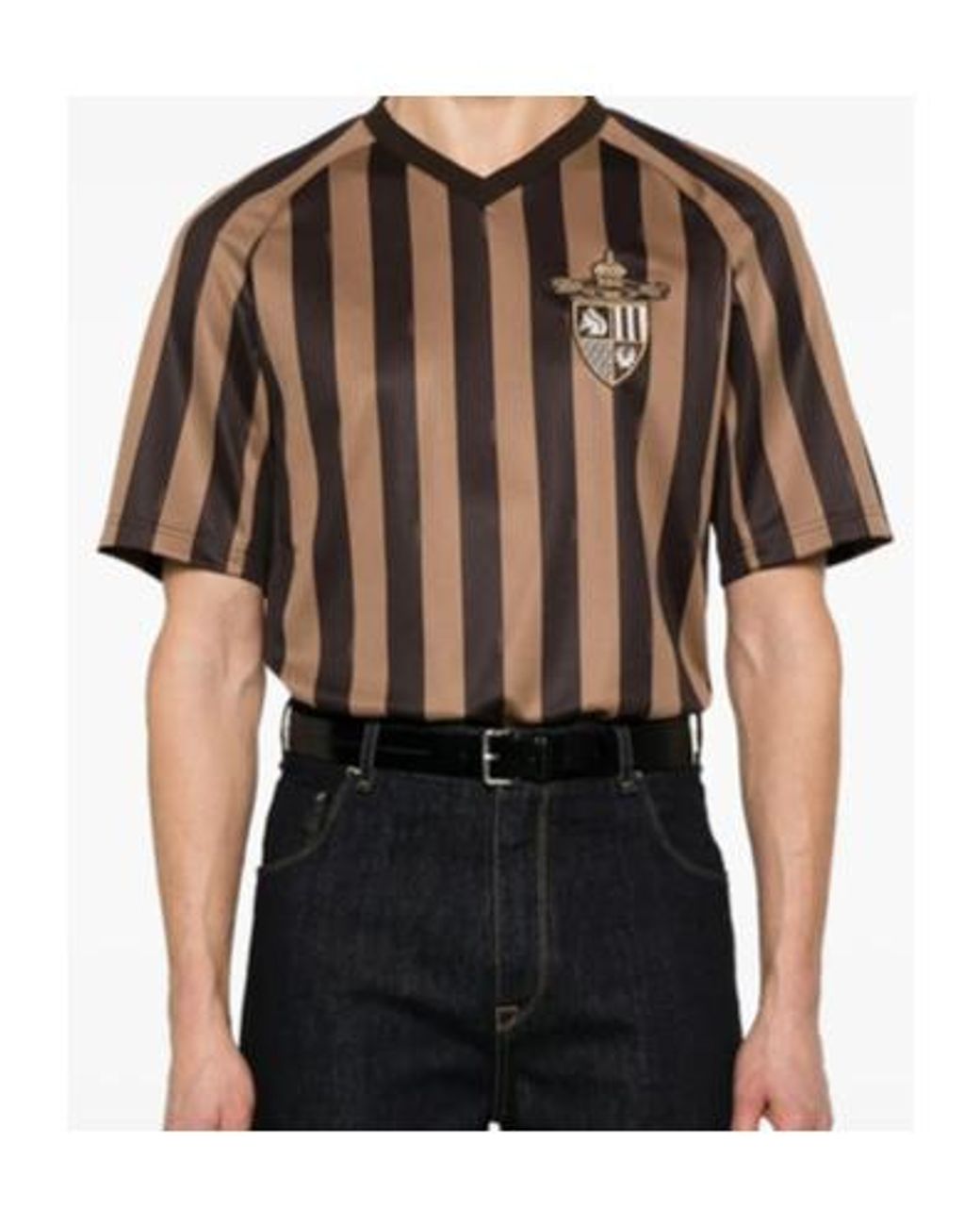 Fendi Brown T-Shirt And Polo Shirt for men
