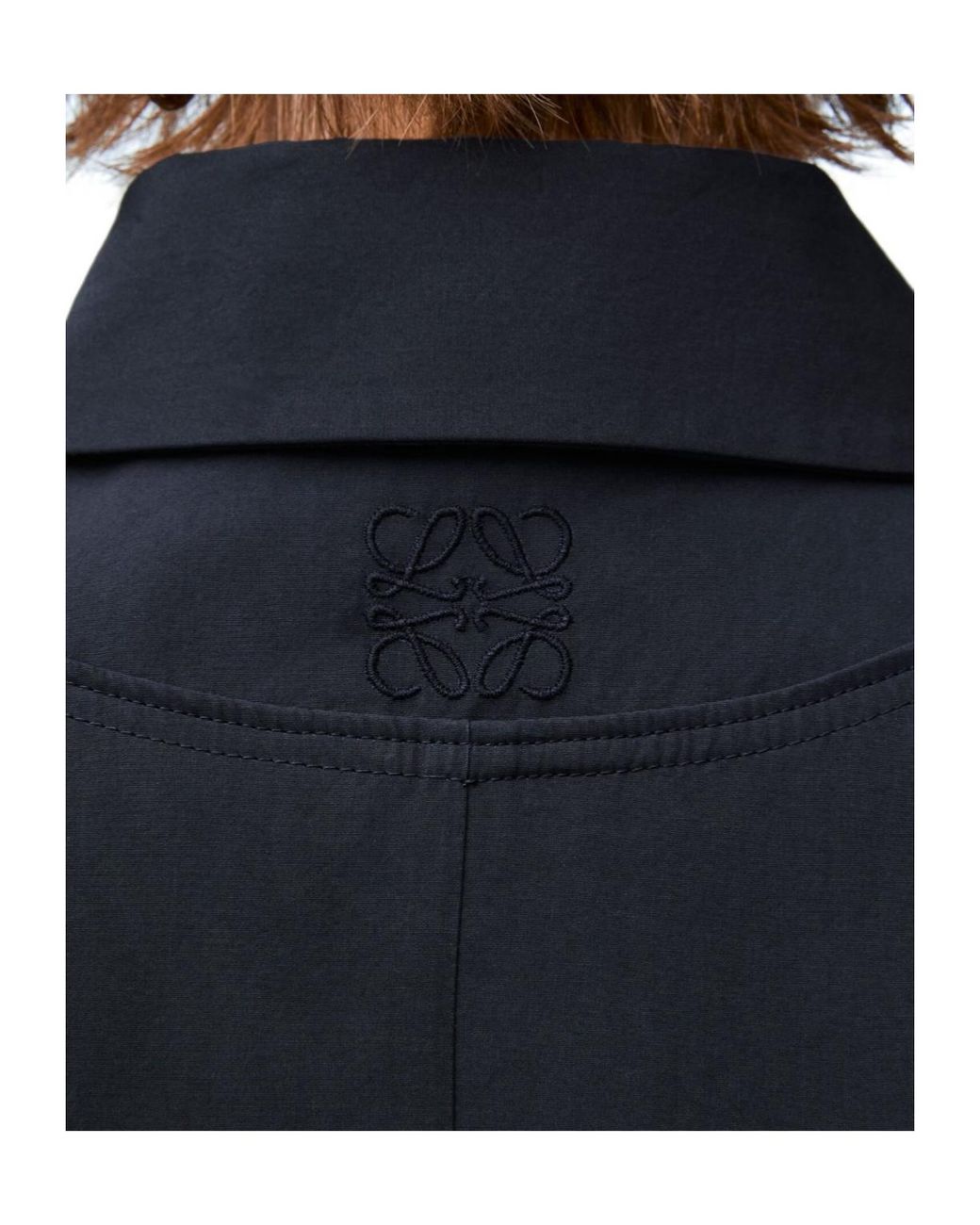 Loewe Blue Ruffle Detailed Midi Dress