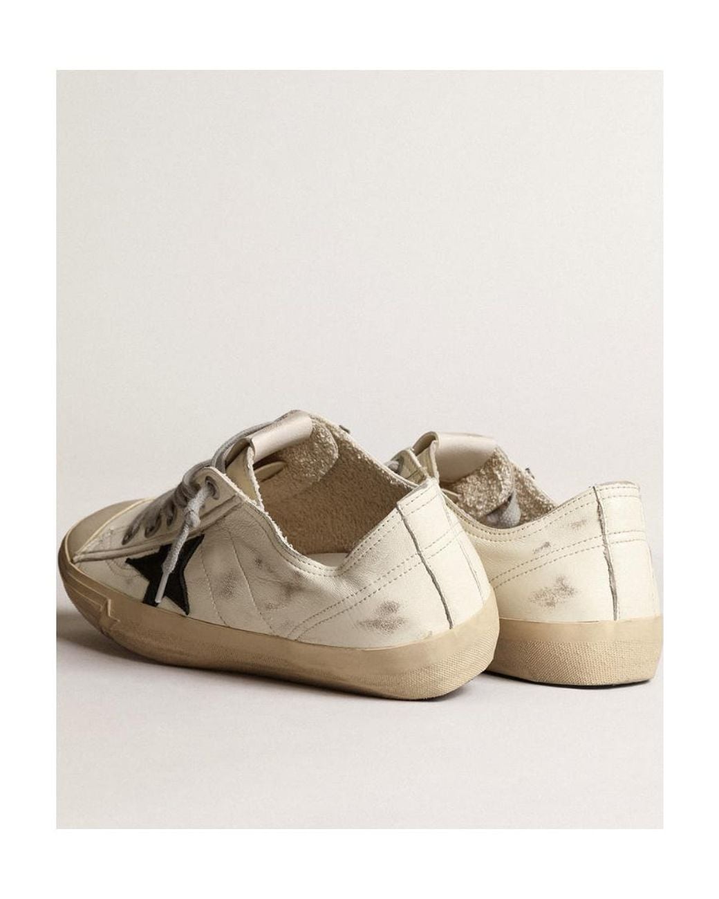 Golden Goose Deluxe Brand Multicolor V-Star Lace-Up Sneakers for men