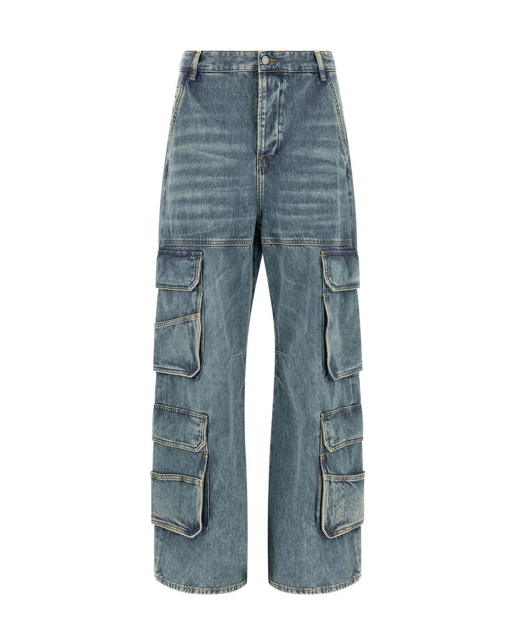DIESEL Blue D-Sire-Cargo-D Jeans