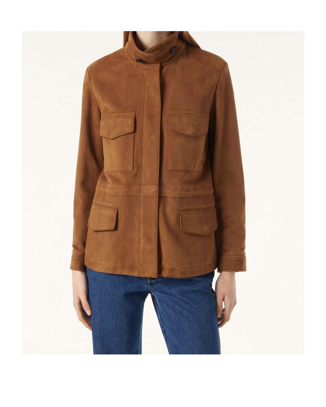 Loro Piana Brown Traveler Mini Field Jacket