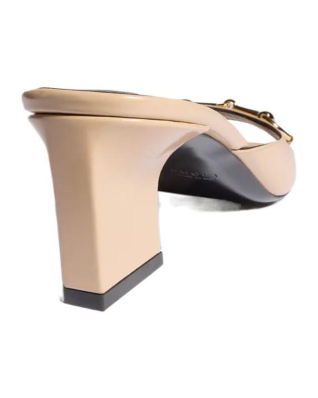 Gucci Natural Signora Slide Sandal