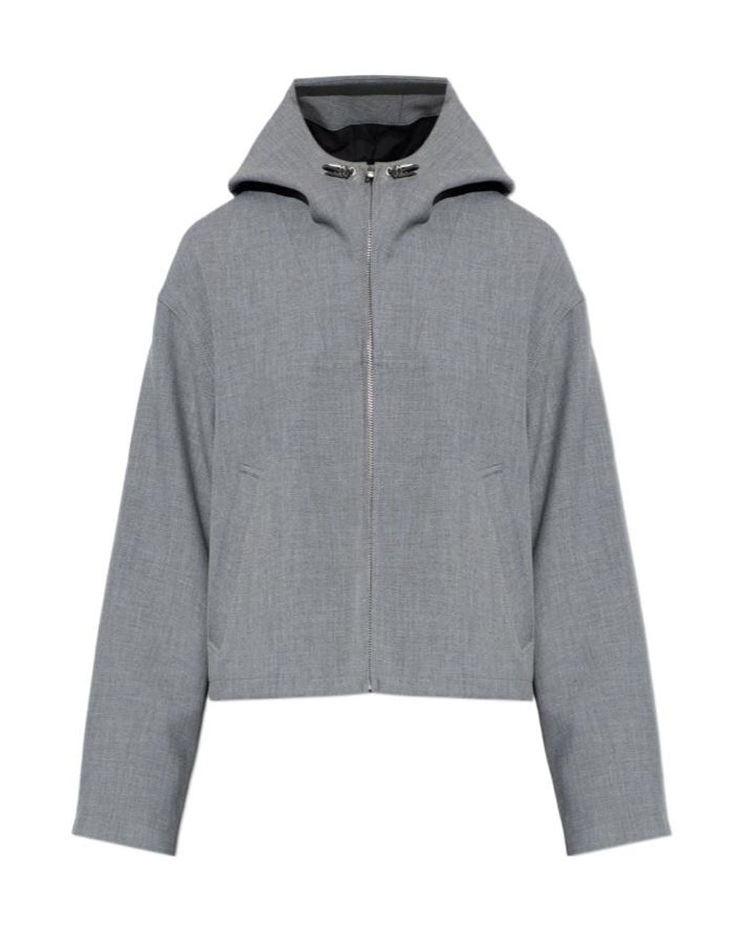 IRO Gray Long Sleeve Casual Jacket
