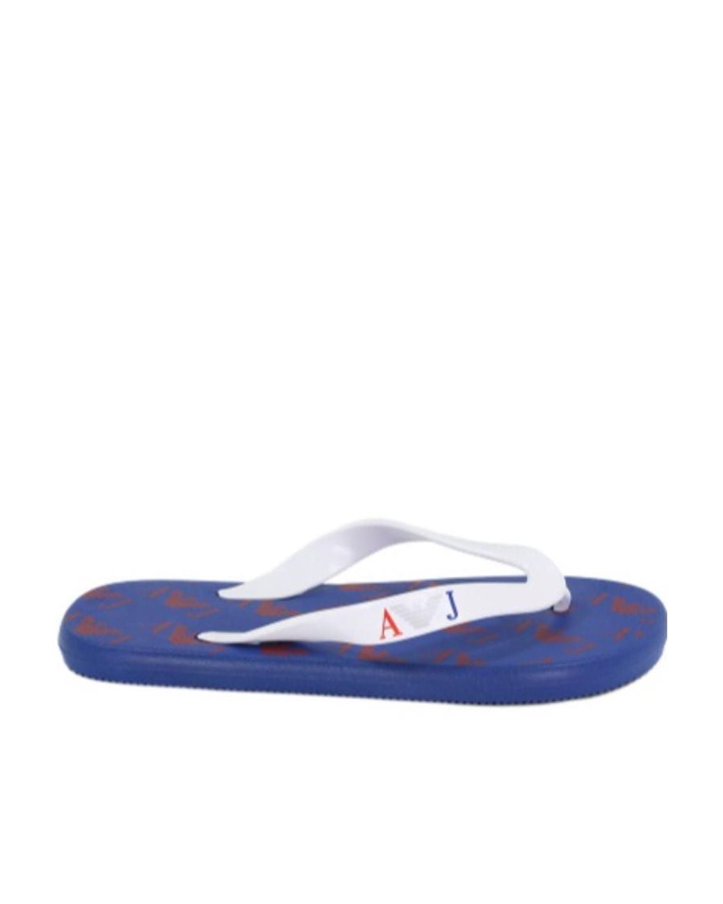 Armani Jeans Blue Logo Detail Sandals for men