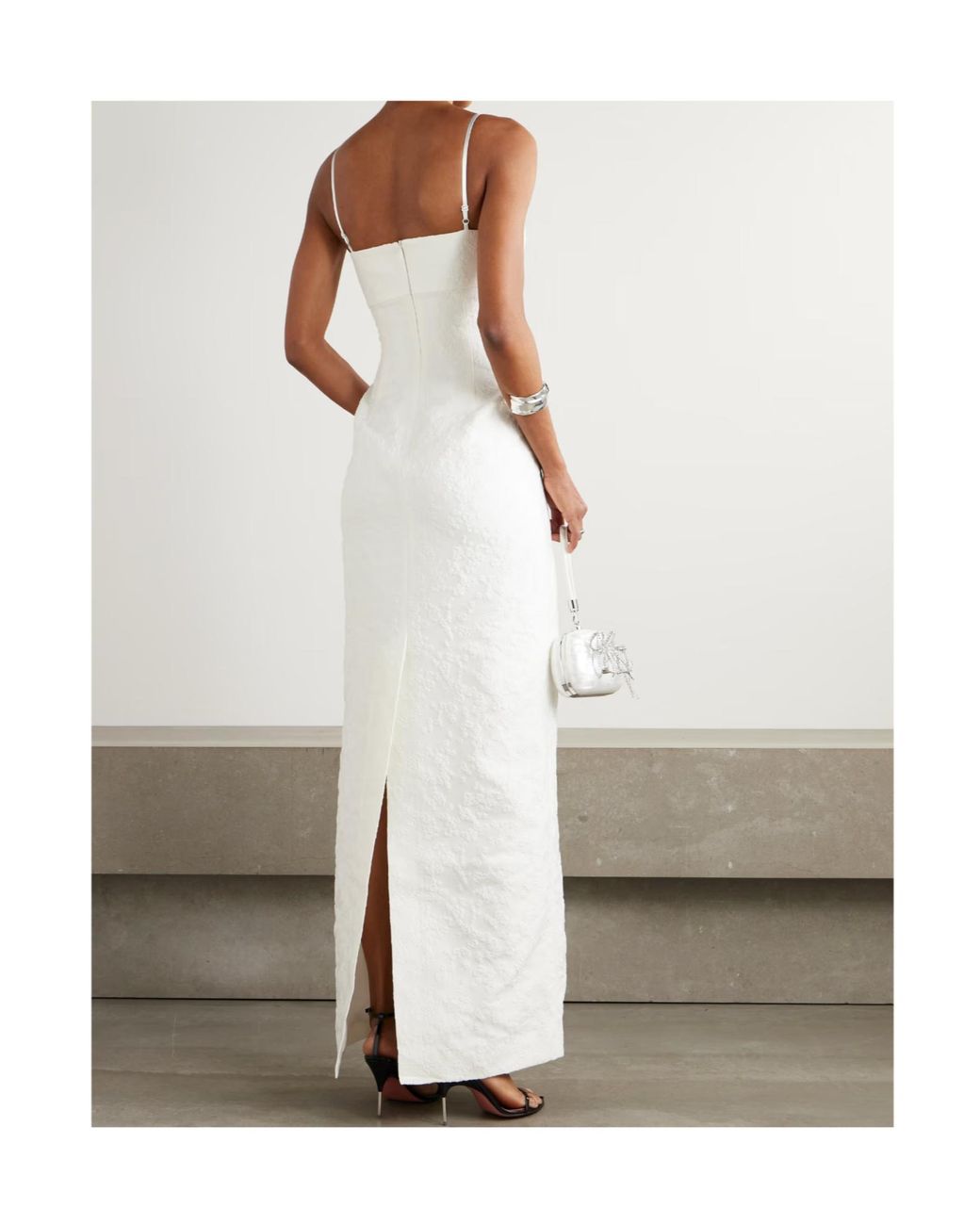 ShuShu/Tong White Lace Detail Dress