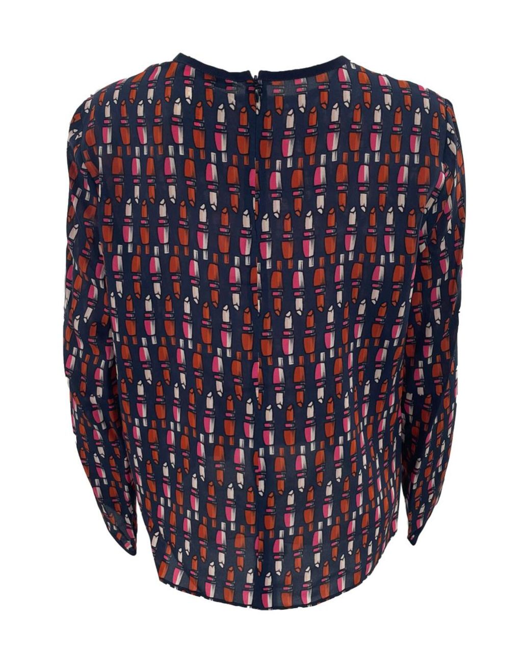 Sportmax Blue Long-Sleeved Sweater