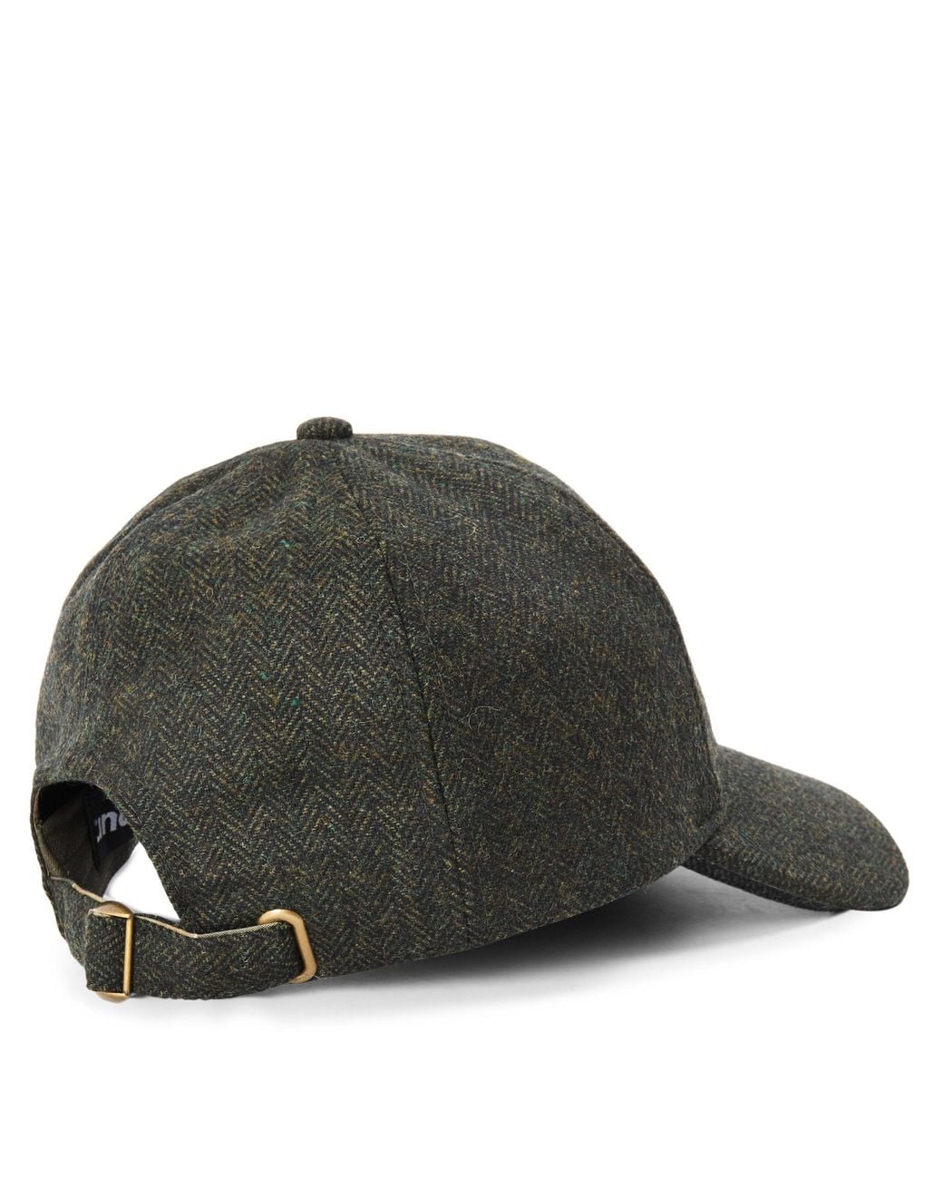 Barbour Green Wool Blend Cap for men