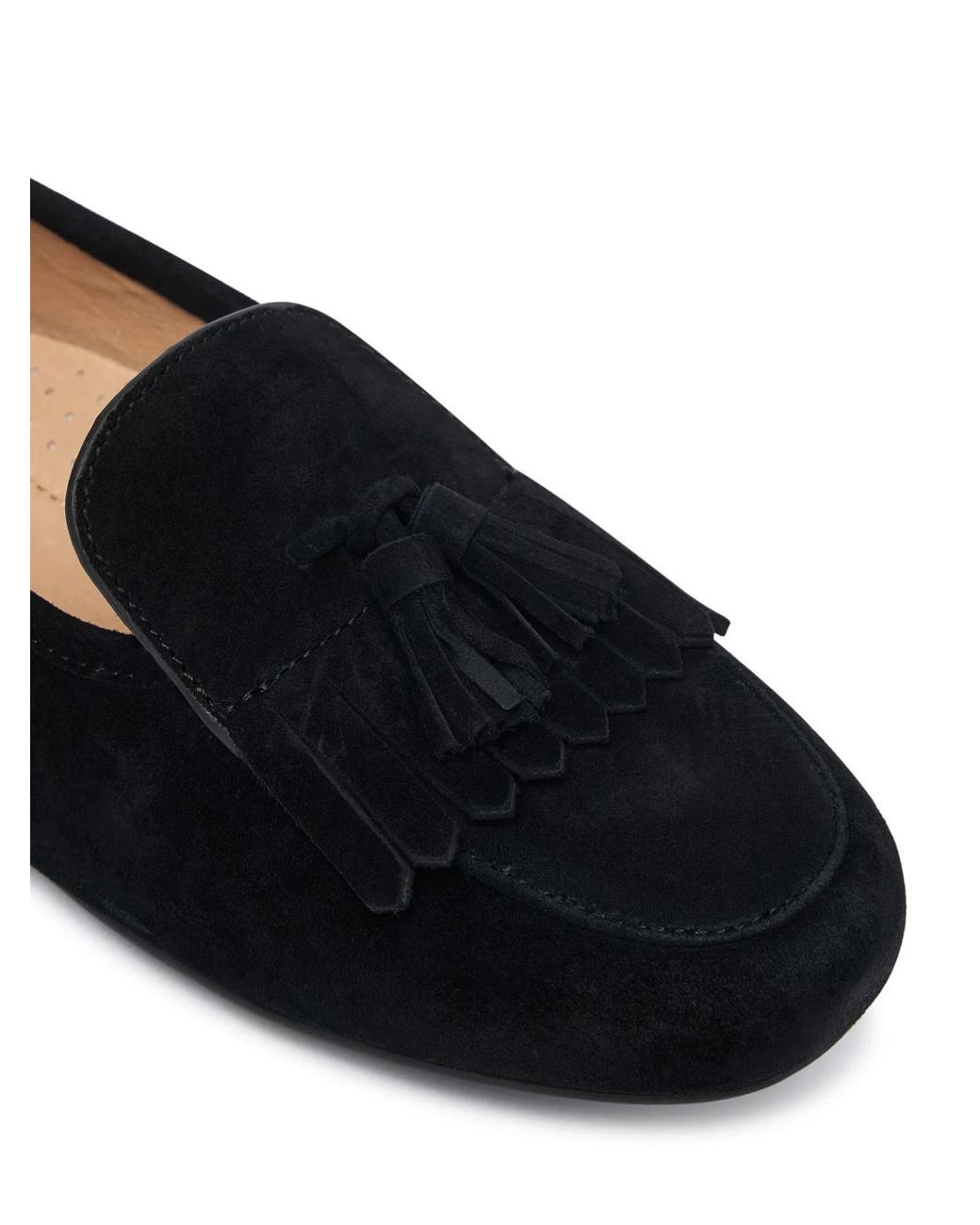 Ralph Lauren Black Slip-On Loafers