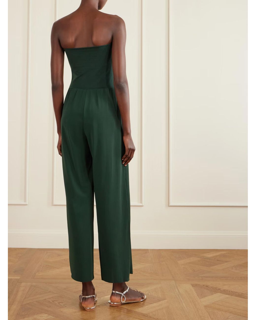 Eres Green Dao High-Waisted Trousers