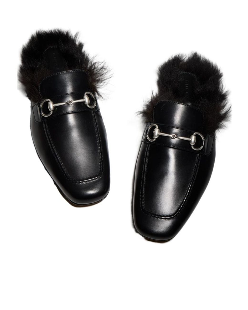 Gucci Black Casanova Mules