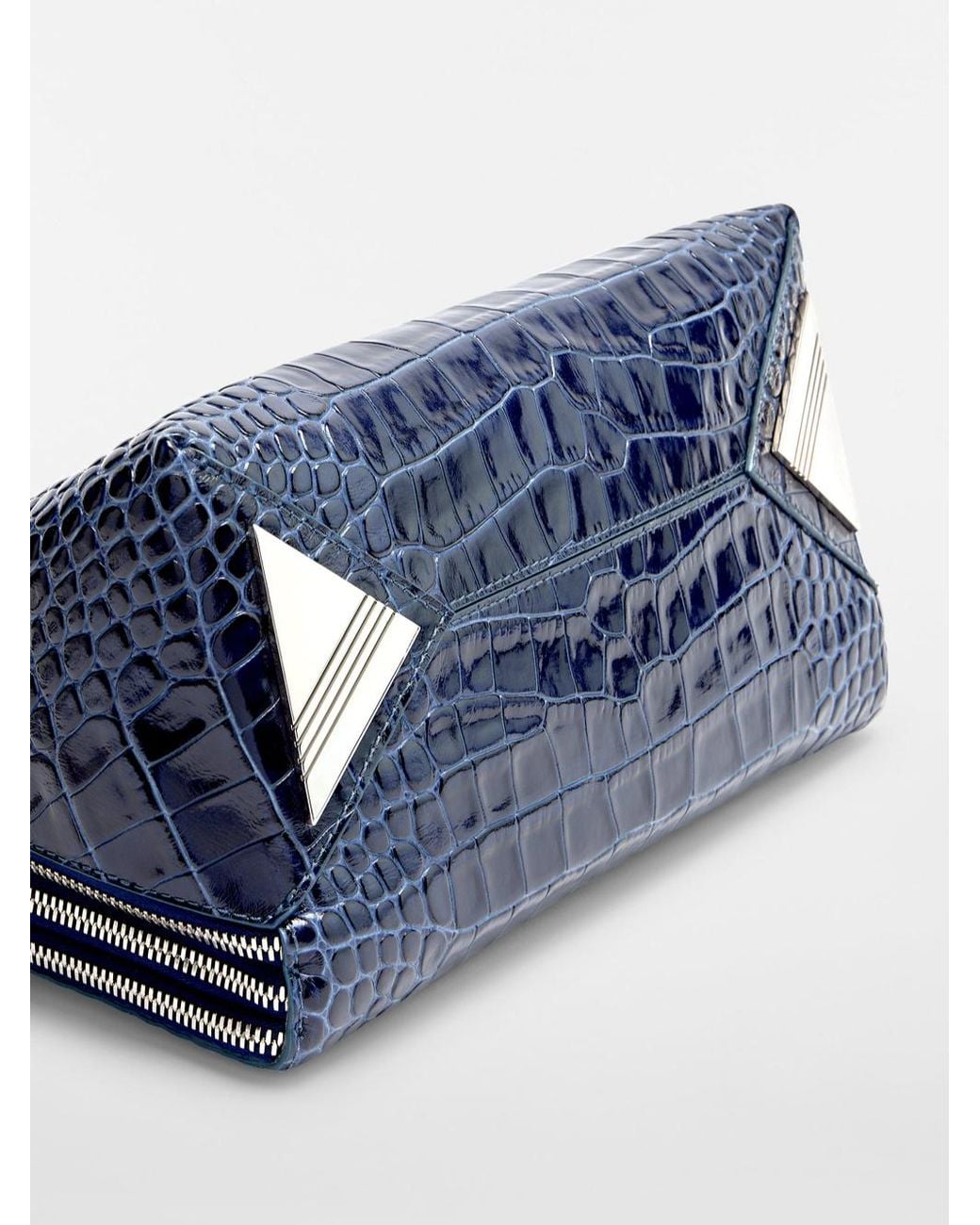 The Attico Blue The Laltra Di Milano Structured Shoulder Bag