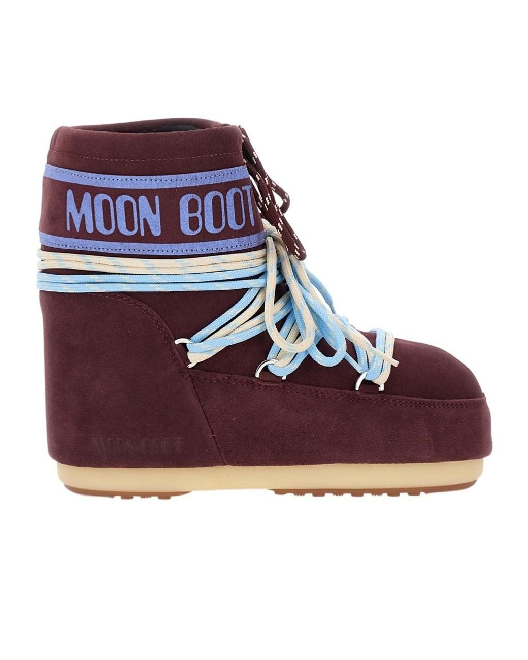 Moon Boot Red Icon Low Snow Boots for men