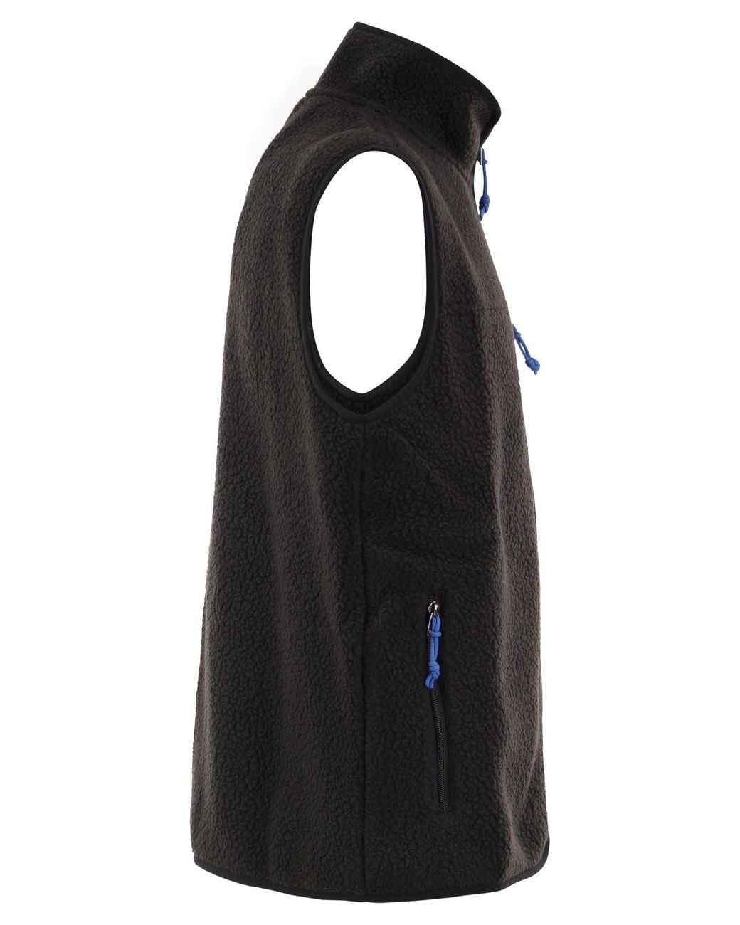 Patagonia Black Retro Pile Fleece Vest for men