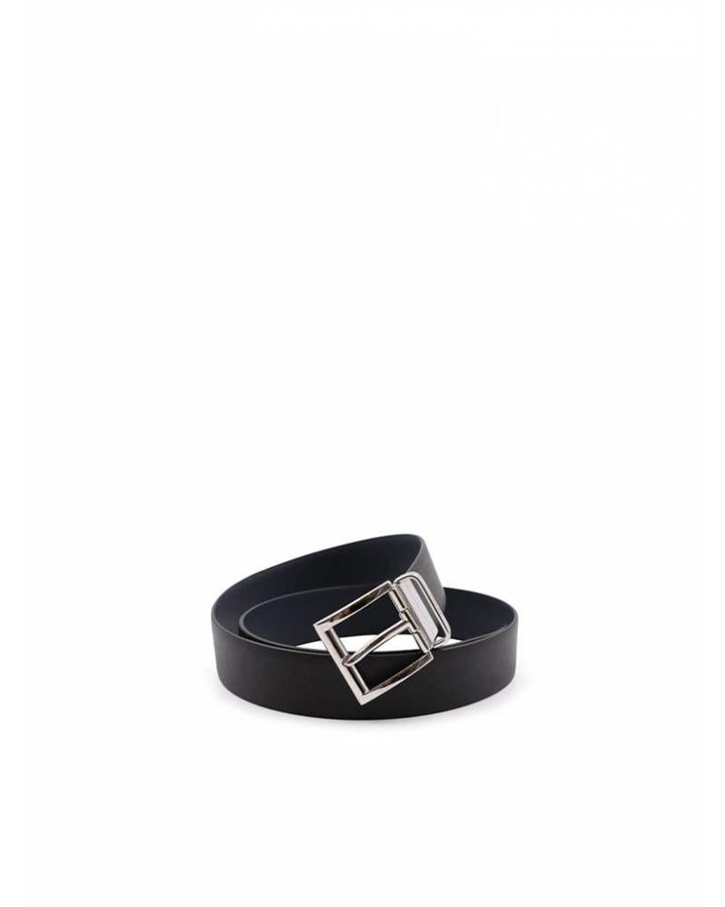 Prada White Double-Sided Belt for men