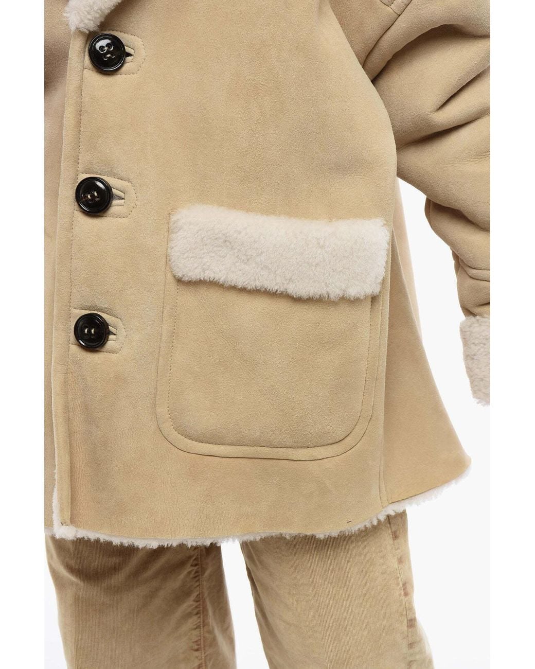 DSquared² Natural Patch-Pocket Coat
