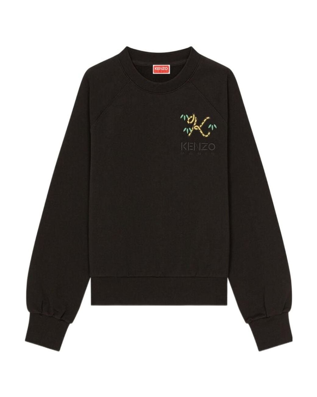 KENZO Black 'Tiger Tail K' Sweatshirt