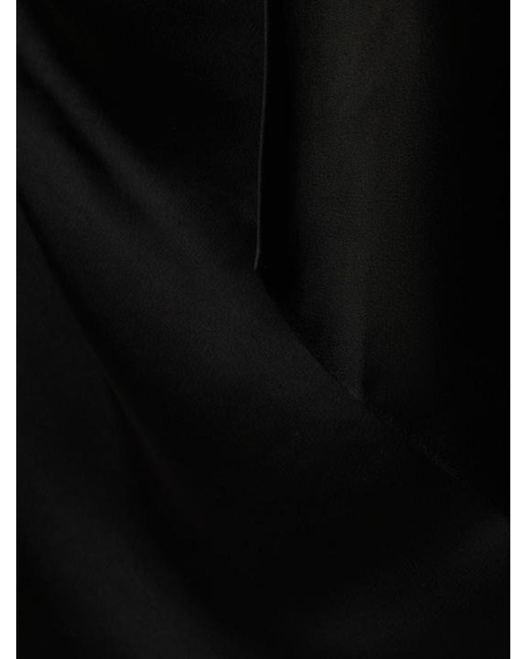 Jonathan Simkhai Black Draped Mini Dress