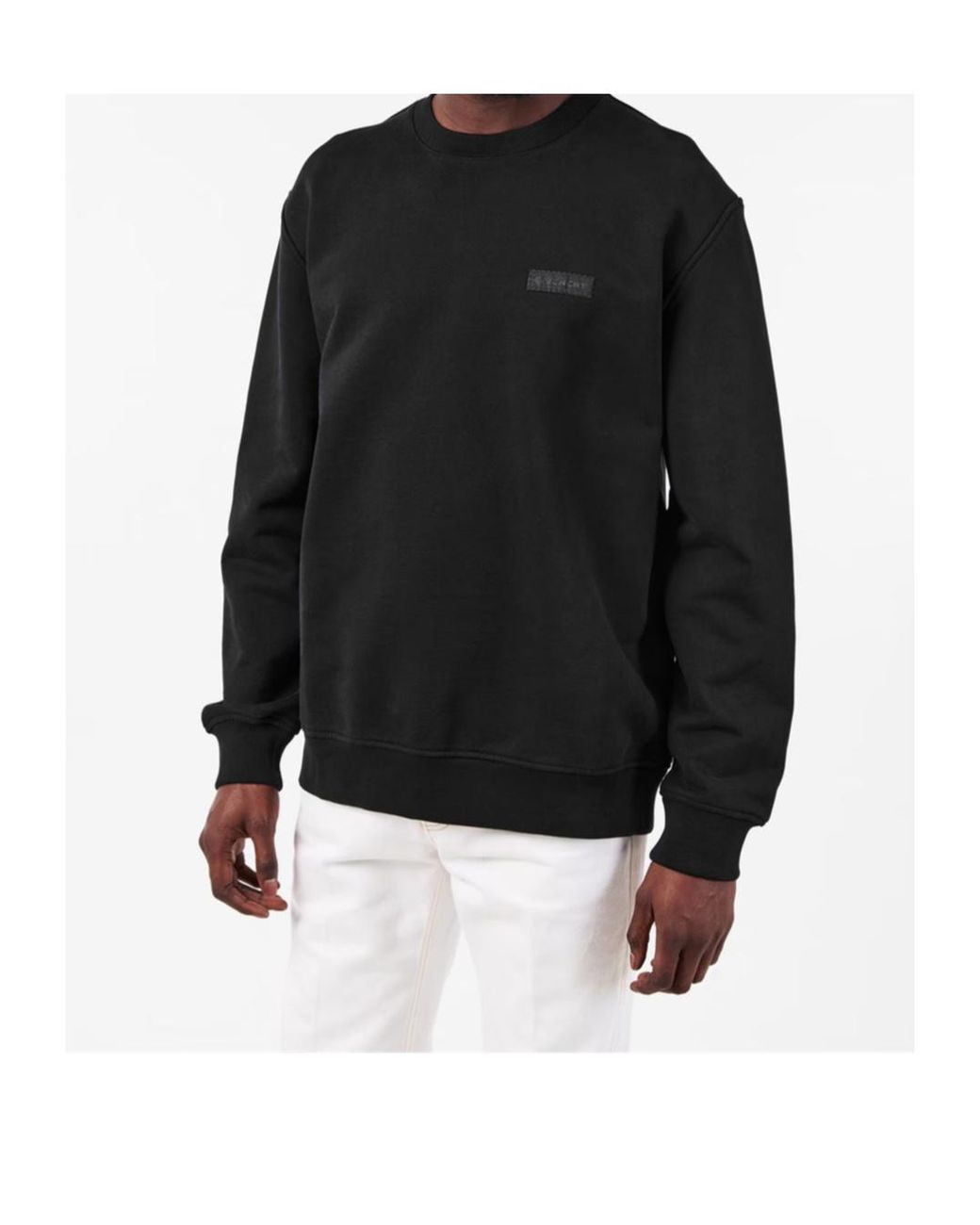 Givenchy Black Crew Sweater for men
