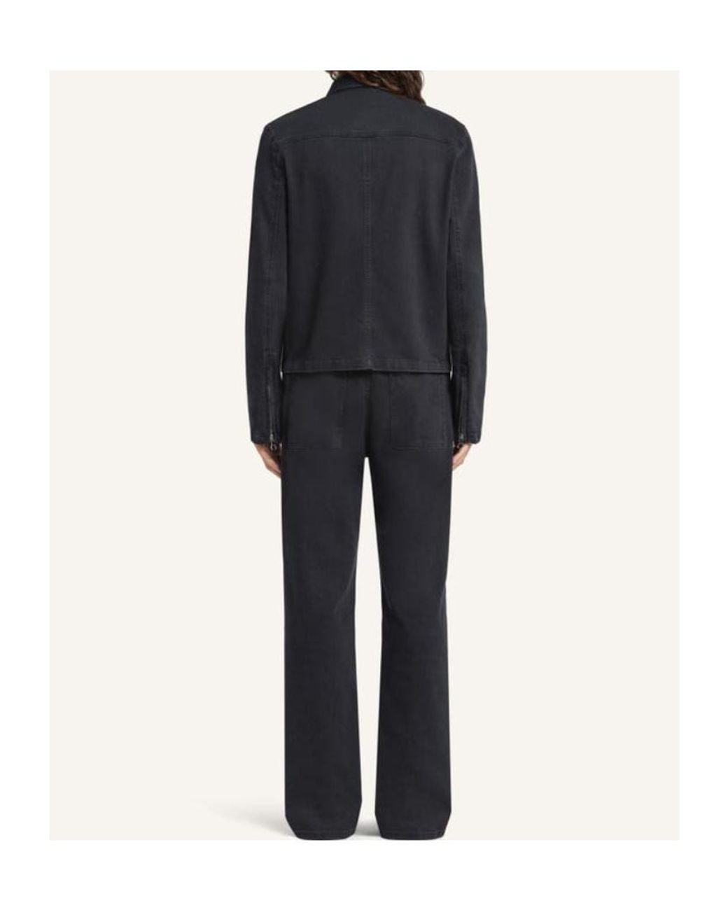 Courreges Black Courrèges City Shadow Denim Jacket for men
