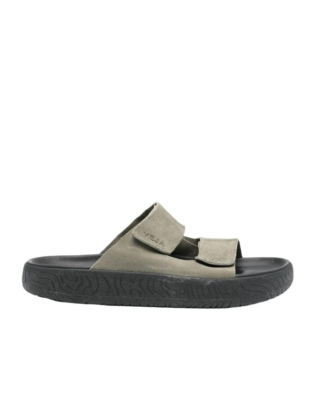 Veja Black Etna Touch Strap Slides