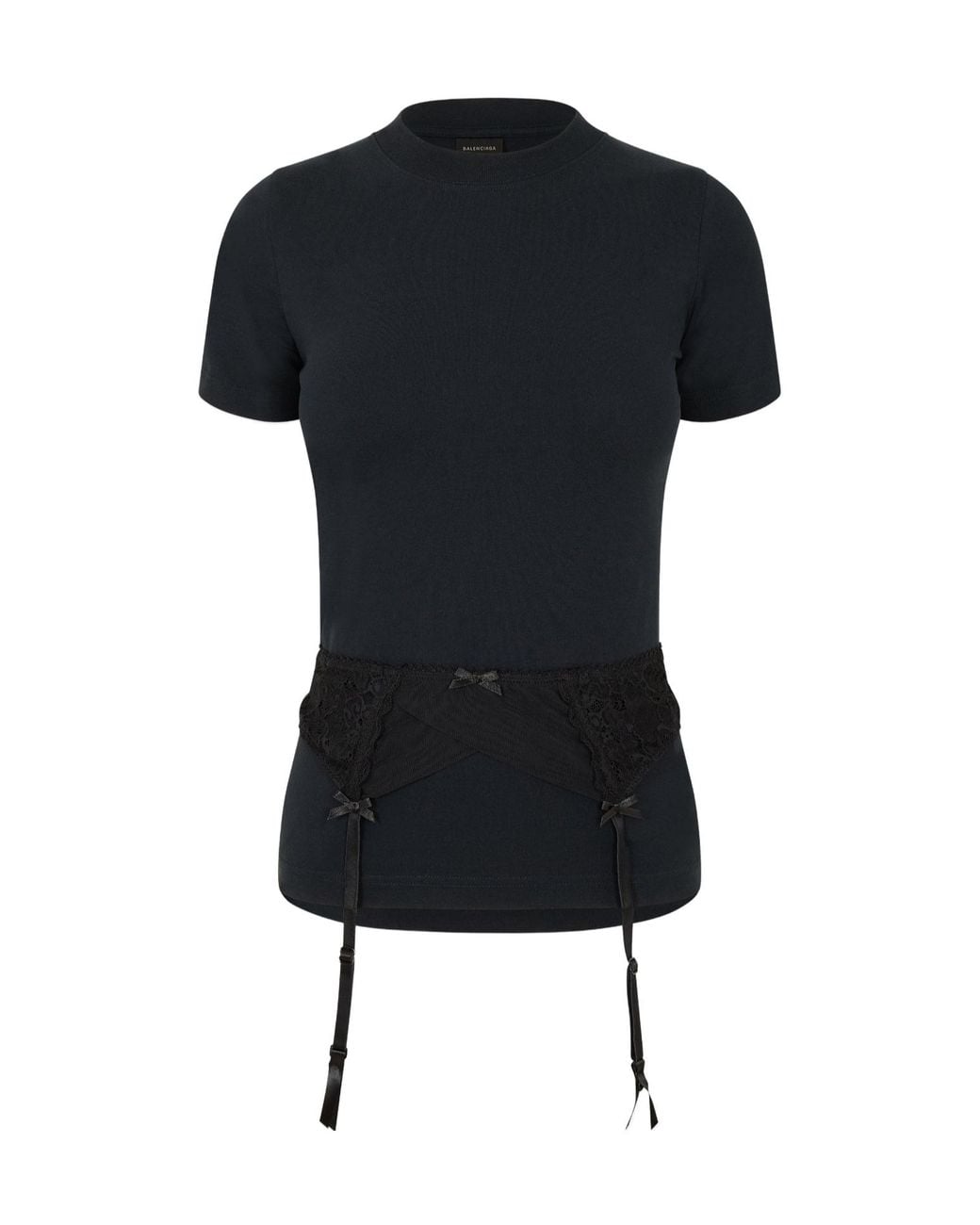 Balenciaga Black Short-Sleeved T-Shirt