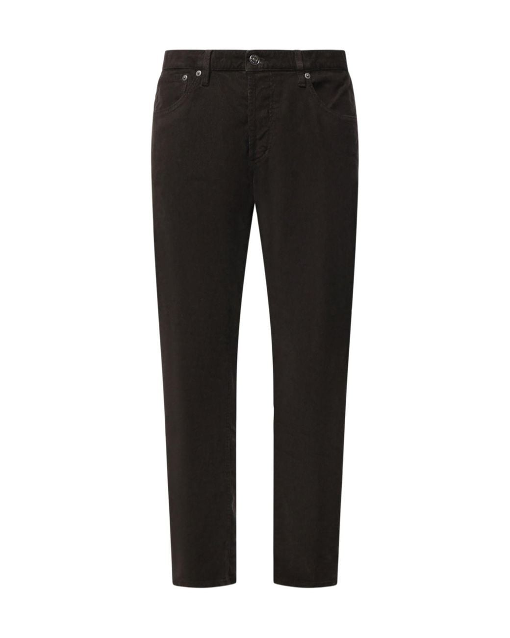 Dondup Black Carrot Fit Jeans for men