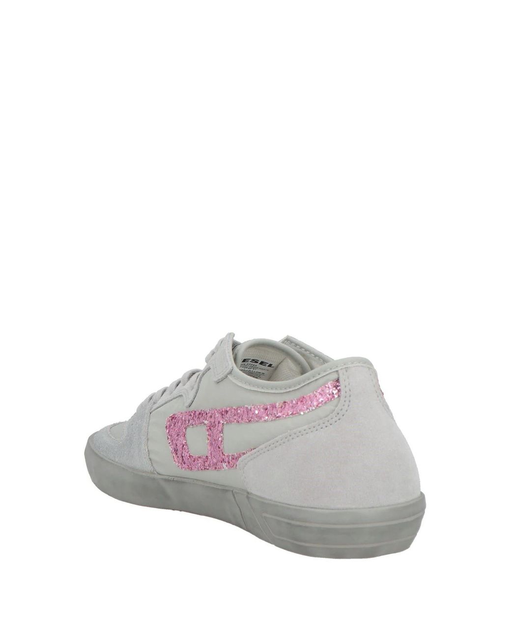 DIESEL Gray Low-Top Casual Shoes