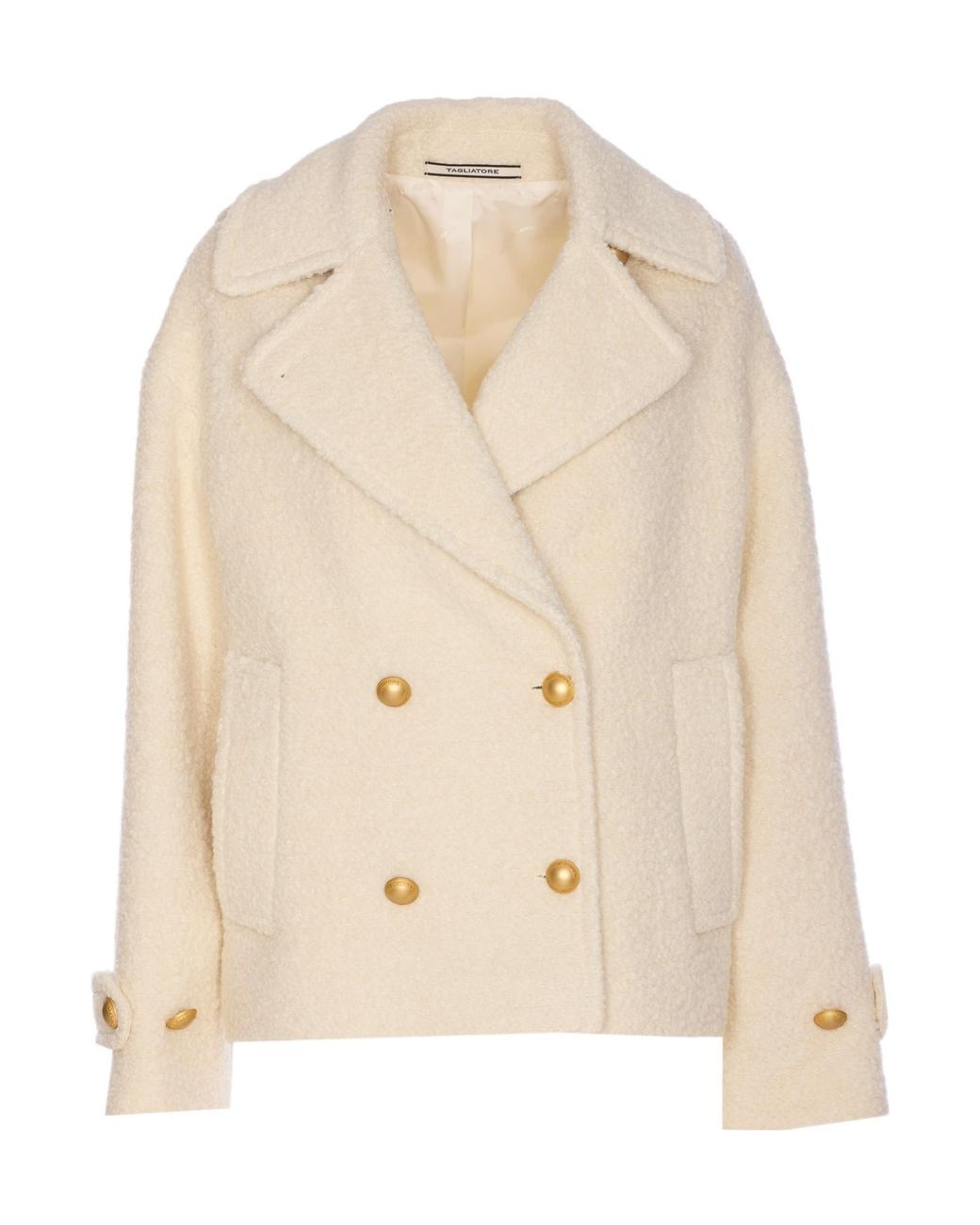 Tagliatore Natural Long Sleeve Double-Breasted Jacket