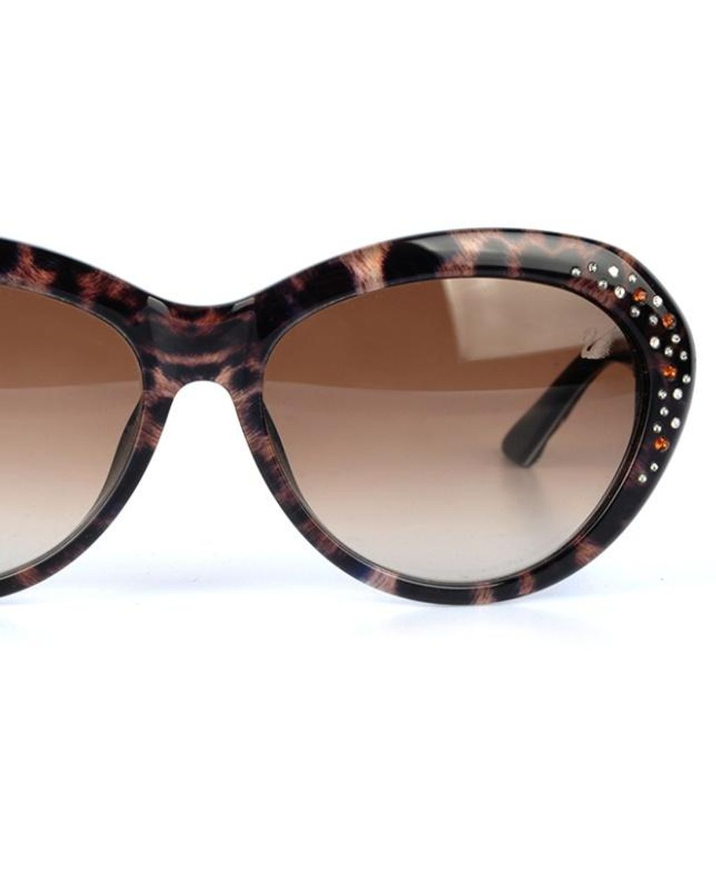 Swarovski Multicolor Logo Sunglasses