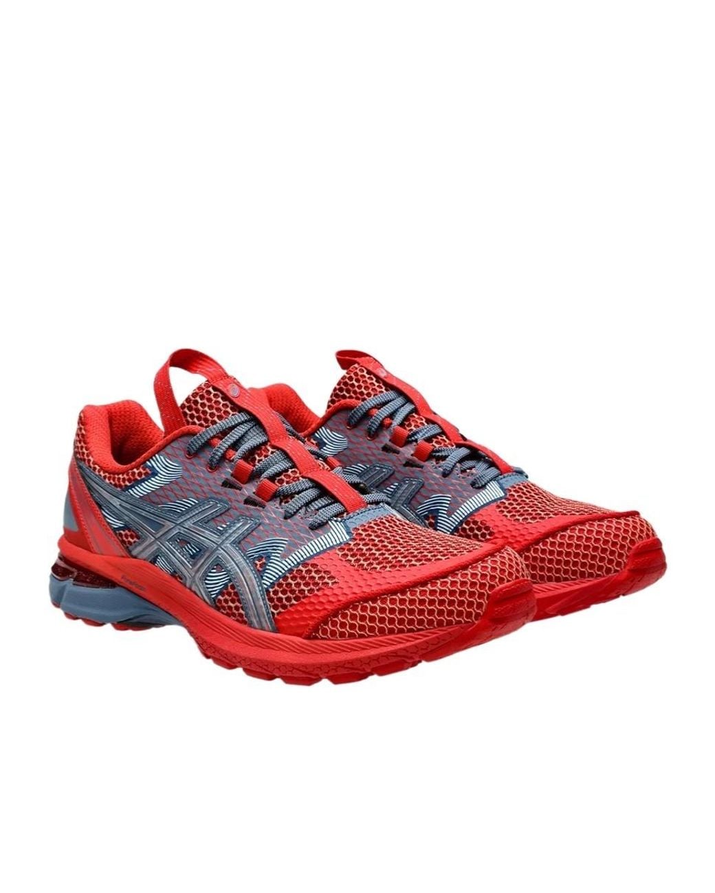 Asics Red Us4-S Gel-Terrain Lace-Up Sneakers for men