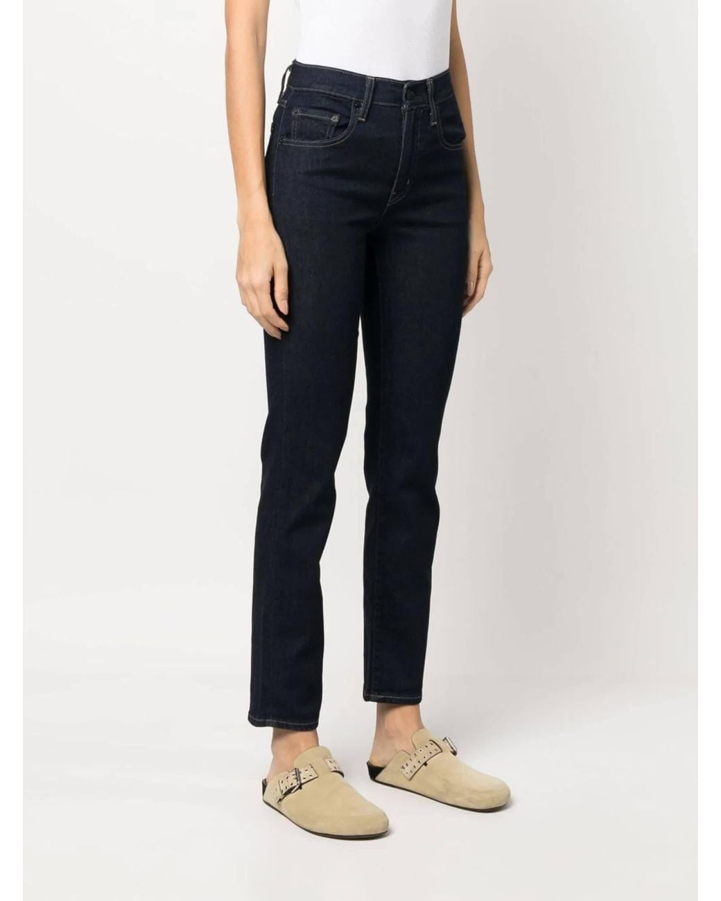 Levi's Blue Straight Jeans