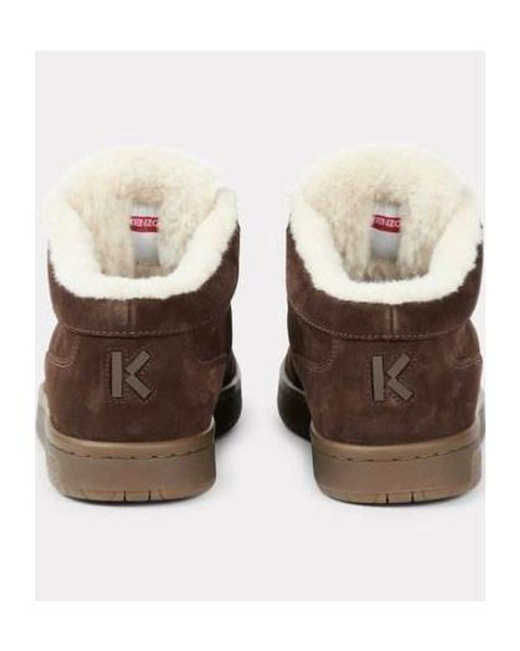 KENZO Brown Dome Sneakers for men