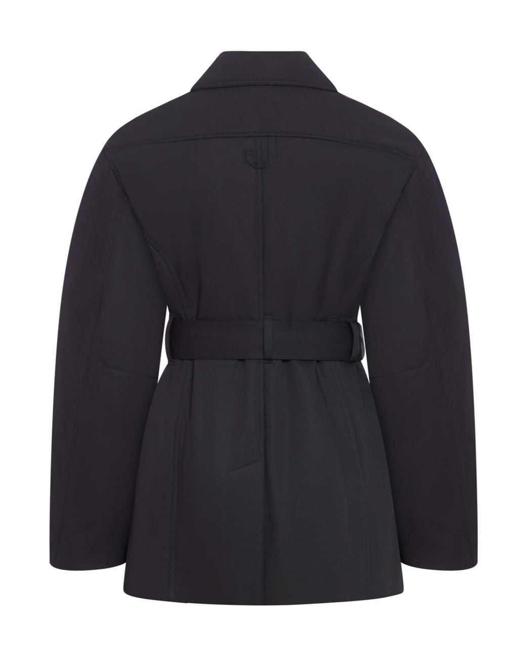 Jacquemus Blue Le Blouson Bari Belted Waist Jacket